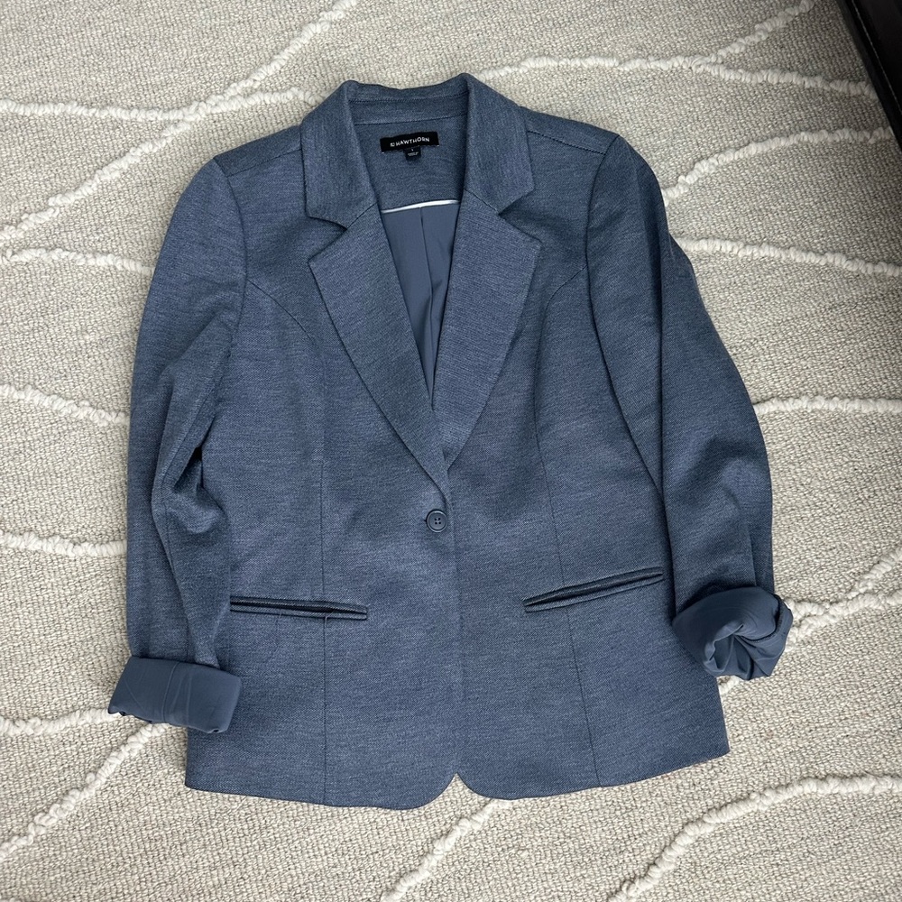 Stitchfix 41 Hawthorn Charcoal Blazer